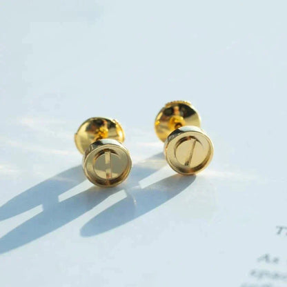 [Violet JW]LOVE EARRINGS GOLD 10MM