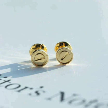 [Violet JW]LOVE EARRINGS GOLD 10MM