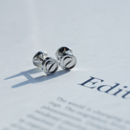 [Violet JW]LOVE EARRINGS SILVER 10MM