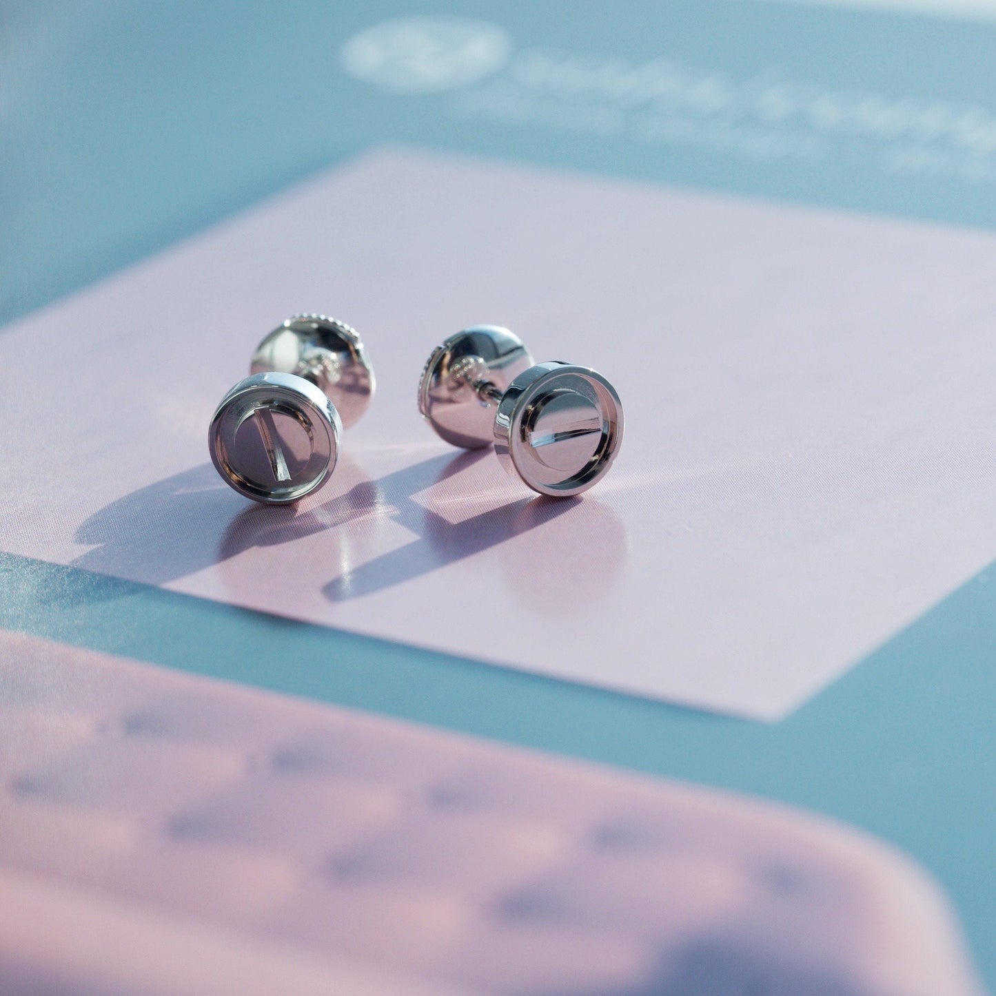[Violet JW]LOVE EARRINGS SILVER 10MM