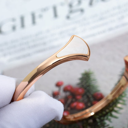 [Violet JW]DREAM BRACELET OPEN PINK GOLD MOP DIAMOND