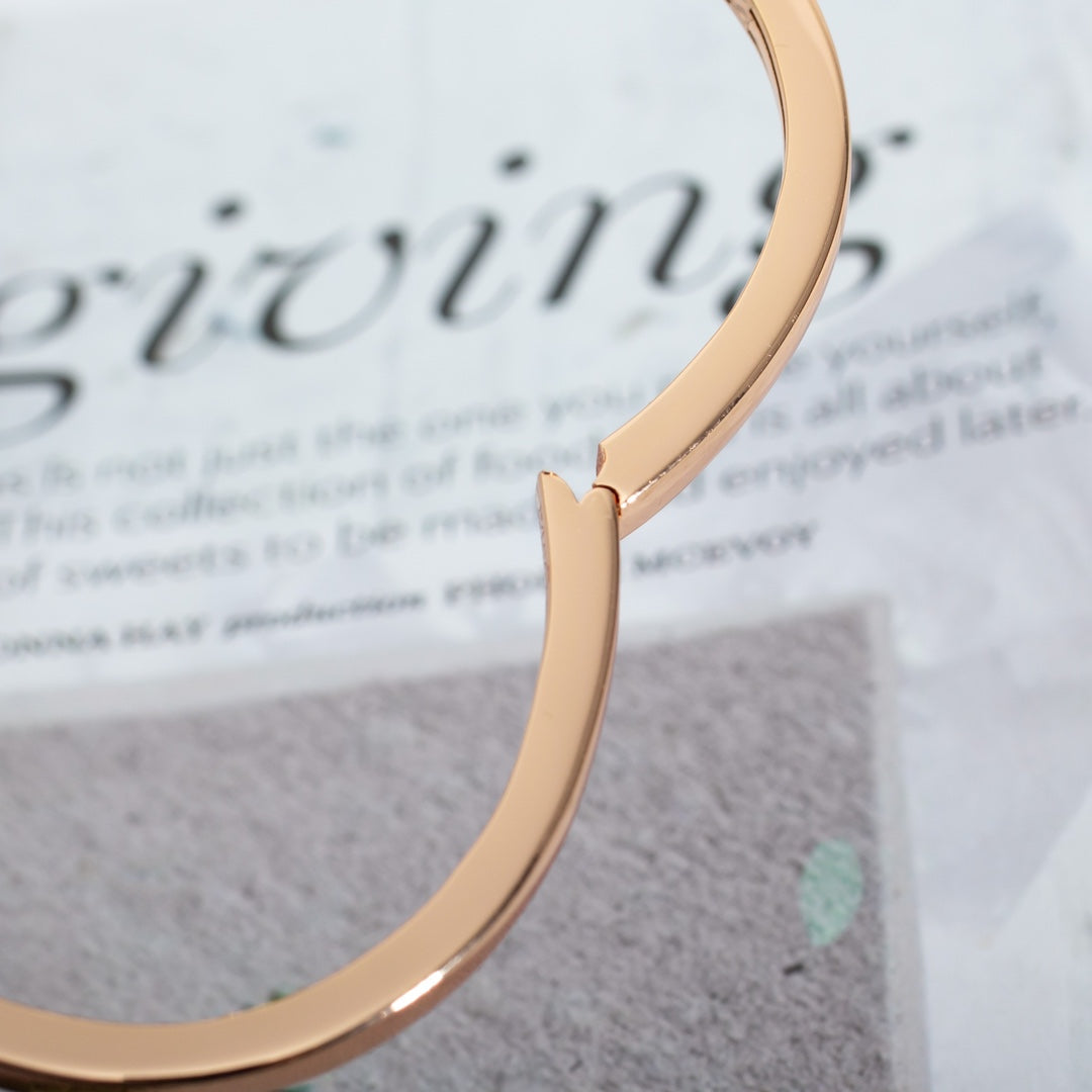 [Violet JW]DREAM BRACELET OPEN PINK GOLD MOP DIAMOND