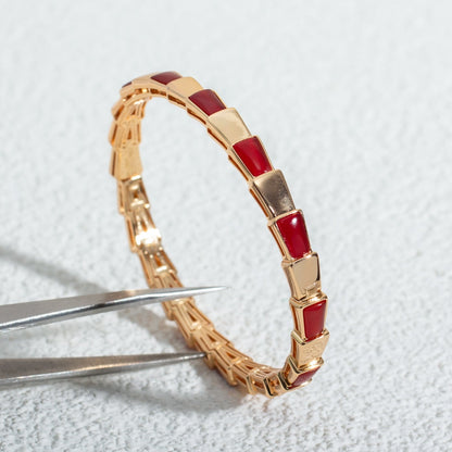 [Violet JW]SERPENTI BRACELET PINK GOLD RUBELLITE