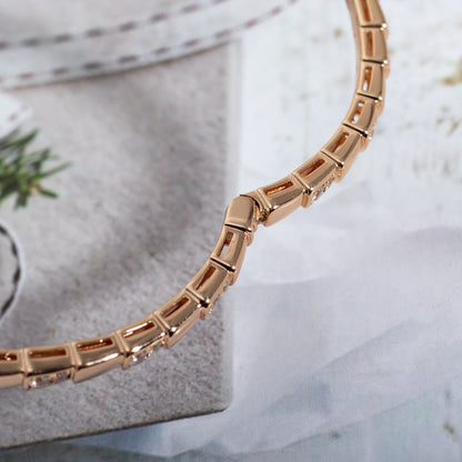 [Violet JW]SERPENTI SMALL BRACELET PINK GOLD DIAMOND