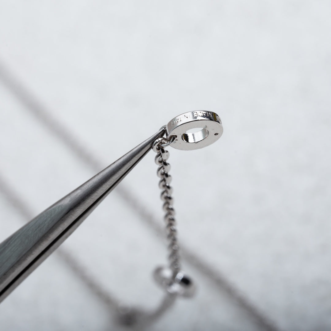 [Violet JW]PARENTESI NECKLACE SILVER