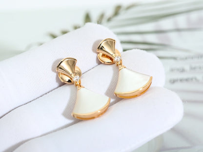 [Violet JW]DREAM MOP PINK GOLD EARRINGS