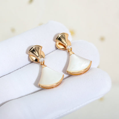 [Violet JW]DREAM MOP PINK GOLD EARRINGS