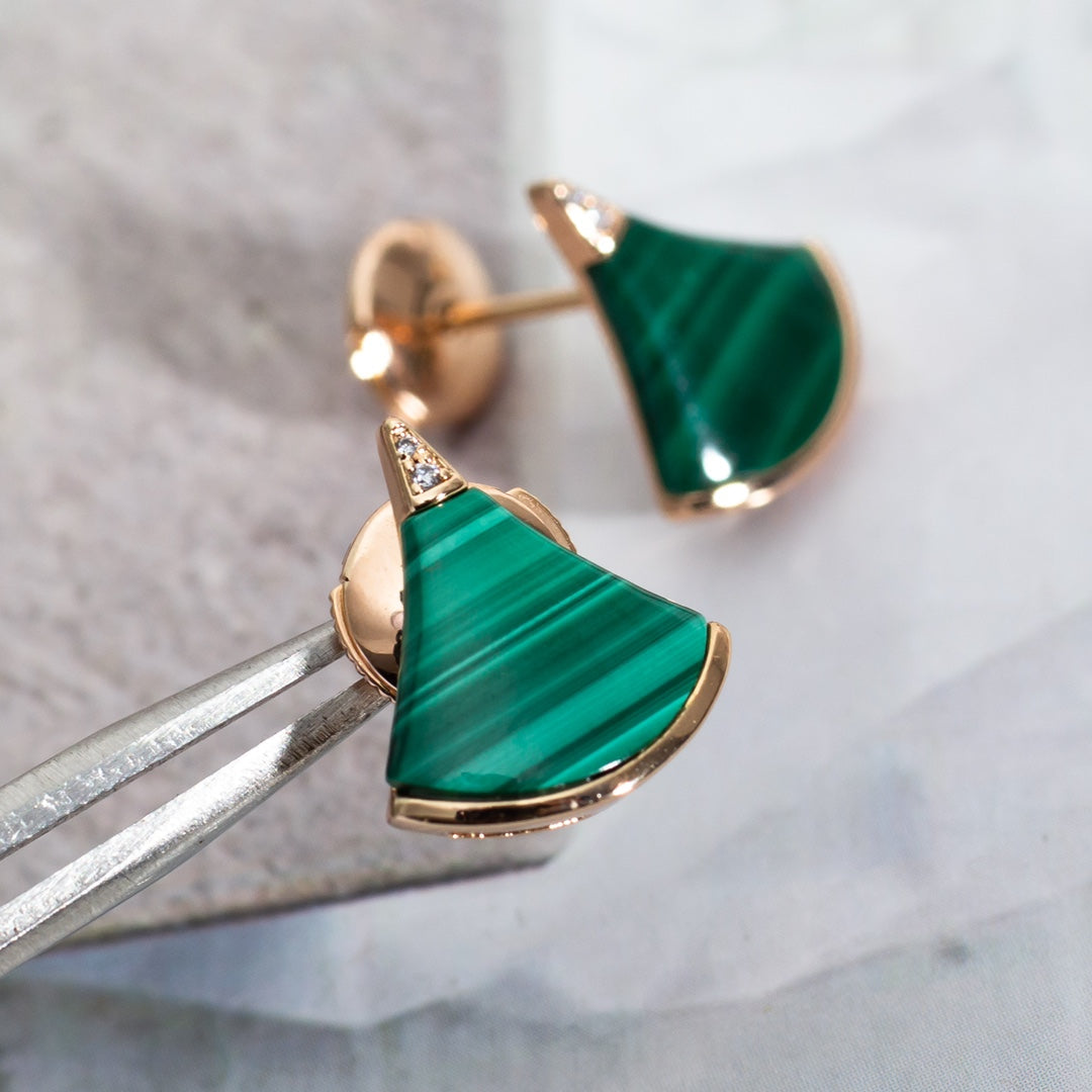 [Violet JW]DIVAS DREAM EARRINGS PINK GOLD