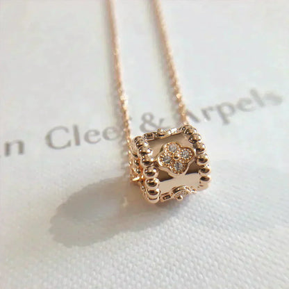 [Violet JW]PERLEE PEDANT NECKLACE GOLD / ROSE GOLD