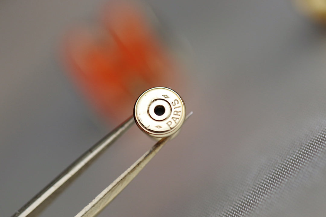 [Violet JW]MINI POP H EARRINGS ORANGE