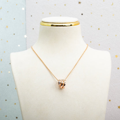[Violet JW]SERPENTI PINK GOLD NECKLACE DIAMOND