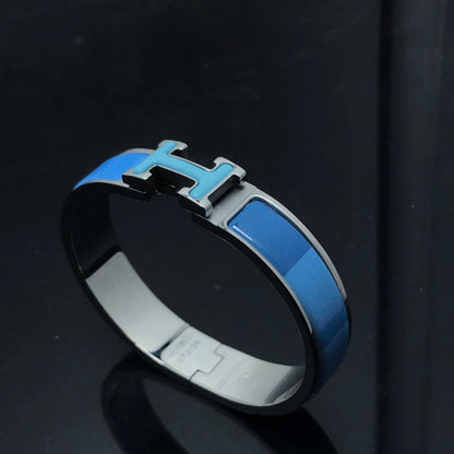 [Violet JW]H BRACELET BLUE RAINBOW CERAMIC