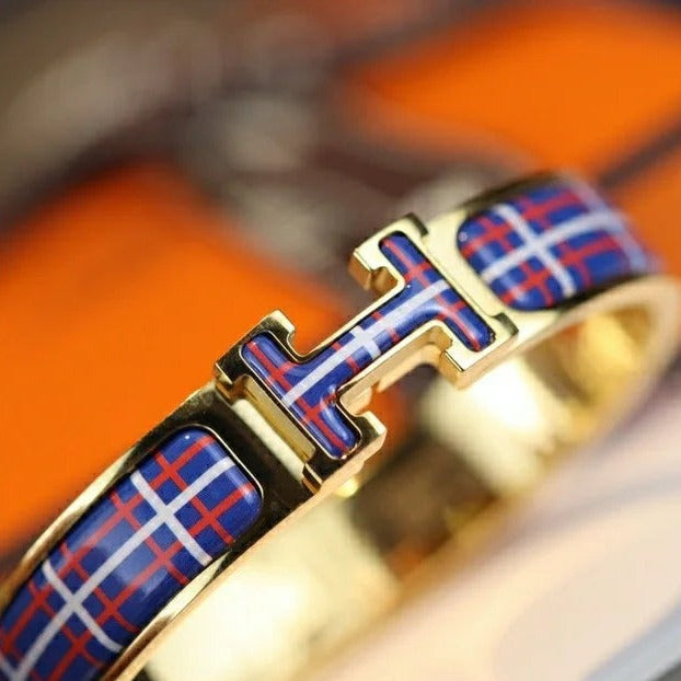[Violet JW]H TARTAN BRACELET 12MM