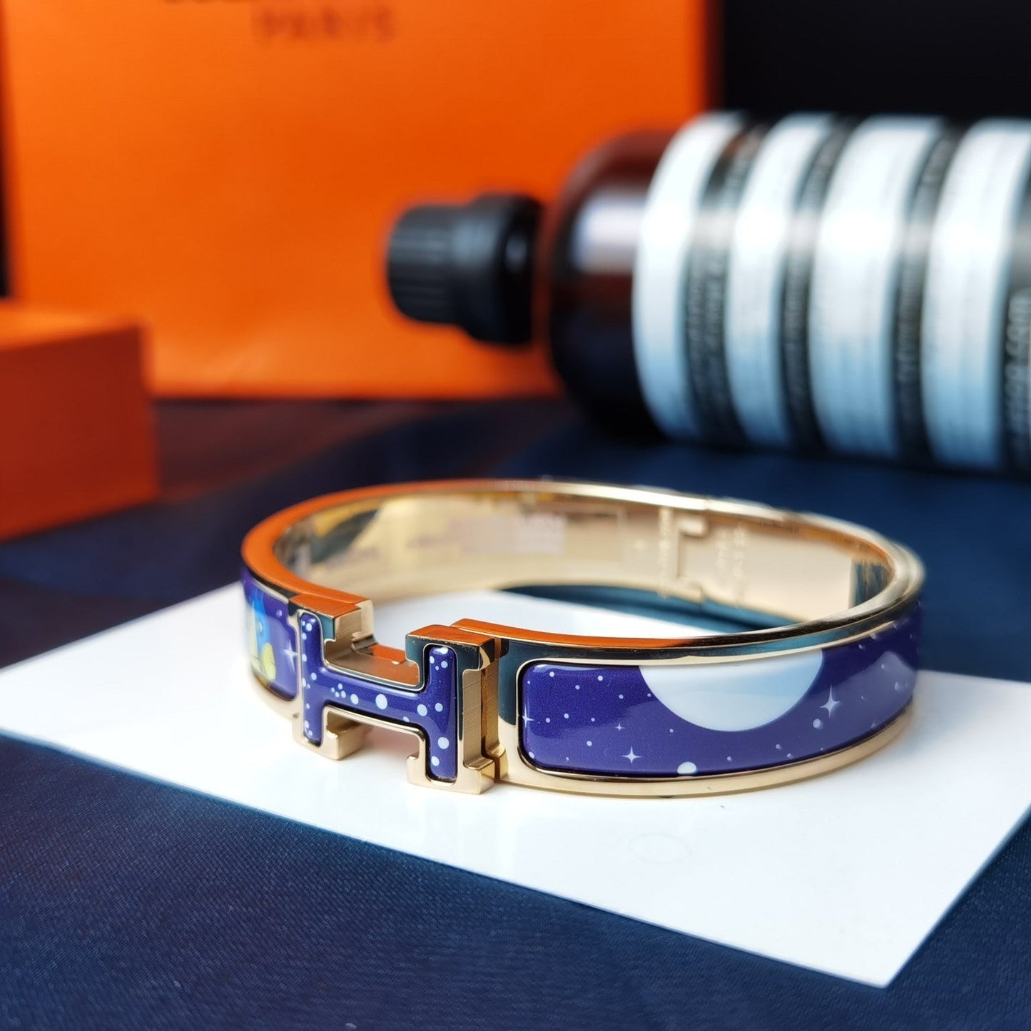 [Violet JW]H STAR AND MOON BRACELET 12MM