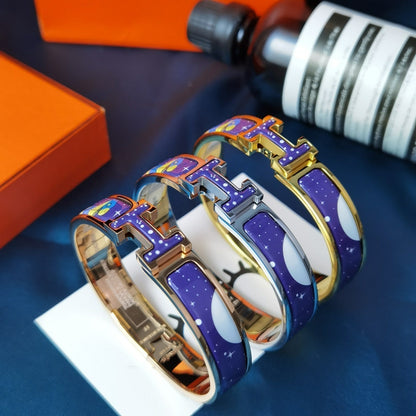 [Violet JW]H STAR AND MOON BRACELET 12MM