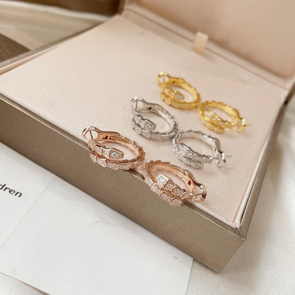 [Violet JW]SERPENTI EARRINGS DIAMOND