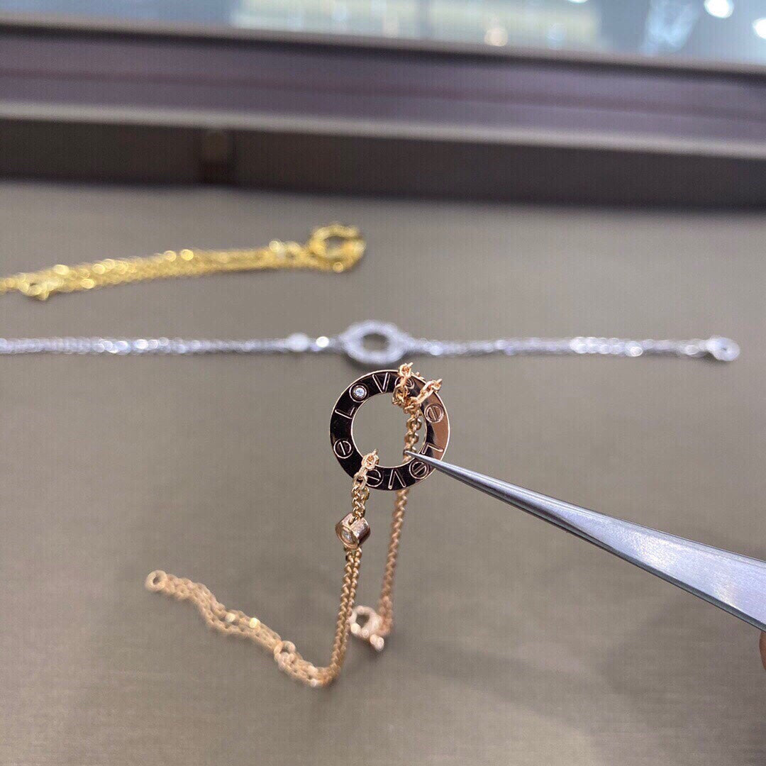 [Violet JW]LOVE BRACELET 2 DIAMOND