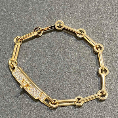 [Violet JW]CHAINE BRACELET SMALL MODEL DIAMOND