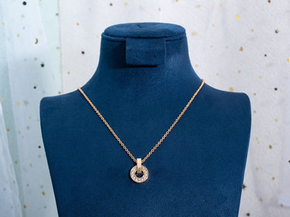 [Violet JW]GARI NECKLACE PINK GOLD DIAMOND