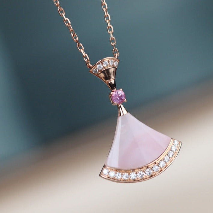[Violet JW]DREAM NECKLACE PINK MOP DIAMOND