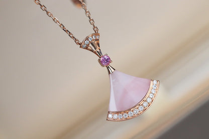 [Violet JW]DREAM NECKLACE PINK MOP DIAMOND