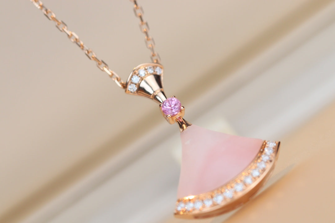 [Violet JW]DREAM NECKLACE PINK MOP DIAMOND