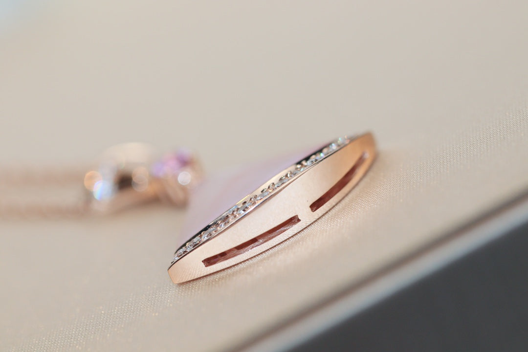 [Violet JW]DREAM NECKLACE PINK MOP DIAMOND