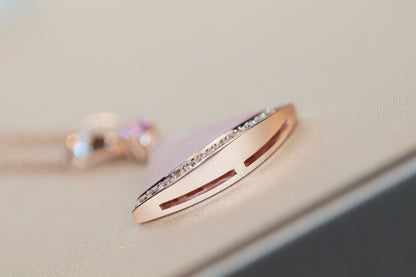 [Violet JW]DREAM NECKLACE PINK MOP DIAMOND