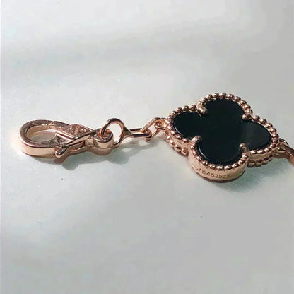 [Violet JW]CLOVER 5 MOTIFS MULTICOLOR  BRACELET