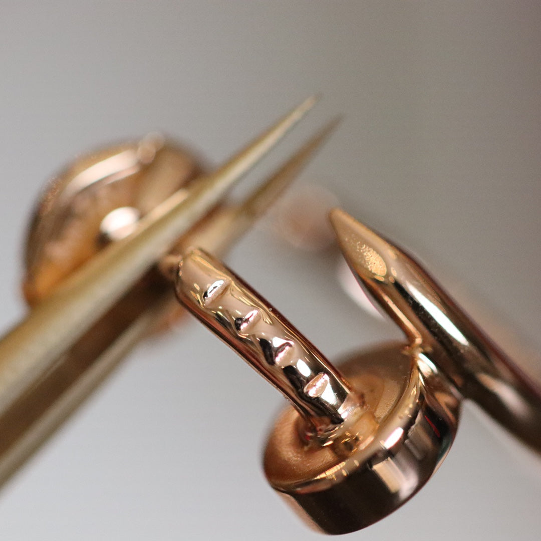 [Violet JW]JUSTE EARRINGS PINK GOLD