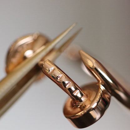 [Violet JW]JUSTE EARRINGS PINK GOLD