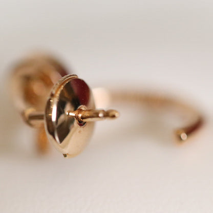 [Violet JW]JUSTE EARRINGS PINK GOLD