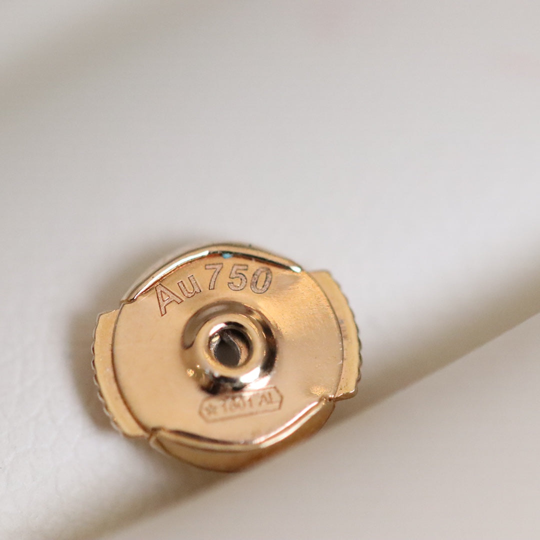 [Violet JW]JUSTE EARRINGS PINK GOLD