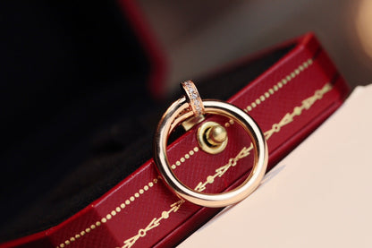 [Violet JW]JUSTE RING 2.65MM PINK GOLD DIAMOND