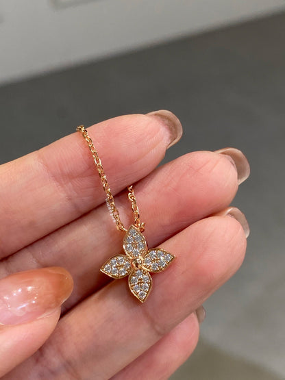 [Violet JW]STAR DIAMOND NECKALCE