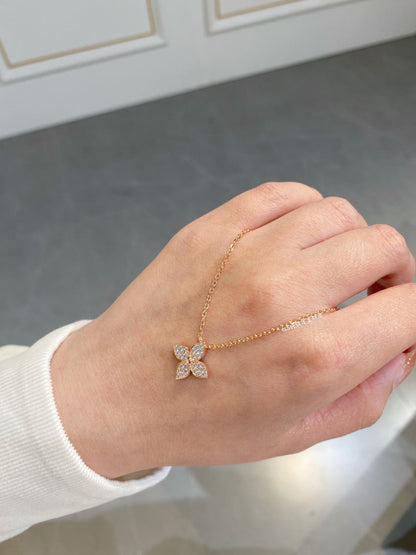[Violet JW]STAR DIAMOND NECKALCE