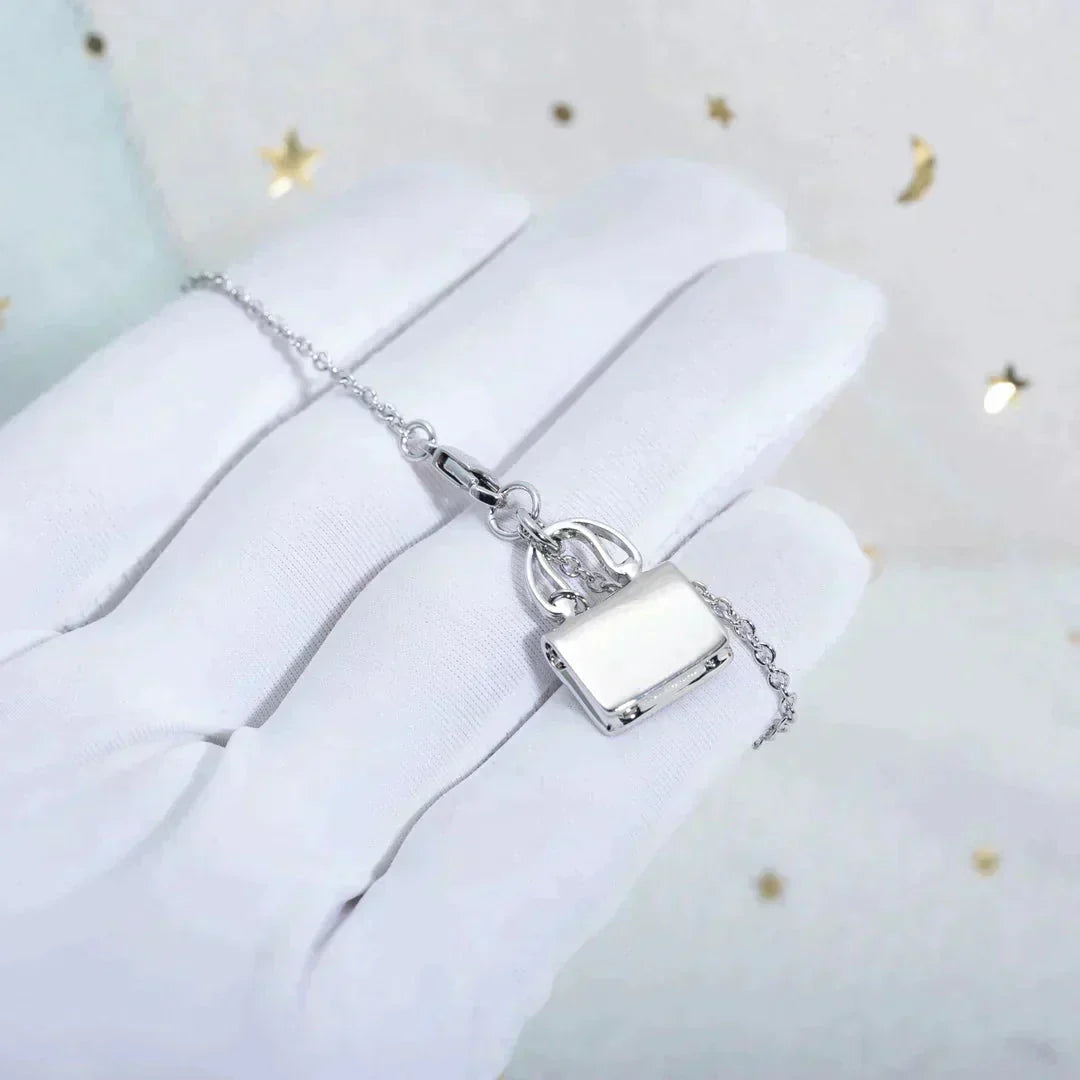 [Violet JW]AMULETTE PEDANT SILVER NECKLACE
