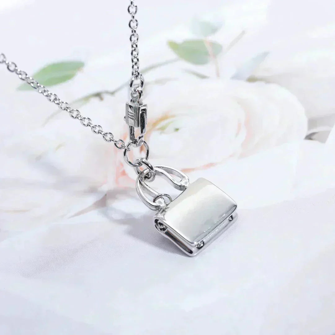 [Violet JW]AMULETTE PEDANT SILVER NECKLACE