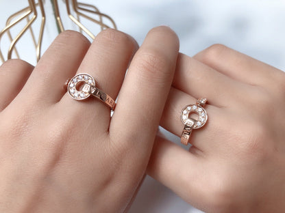 [Violet JW]DREAM RING DIAMOND PINK GOLD