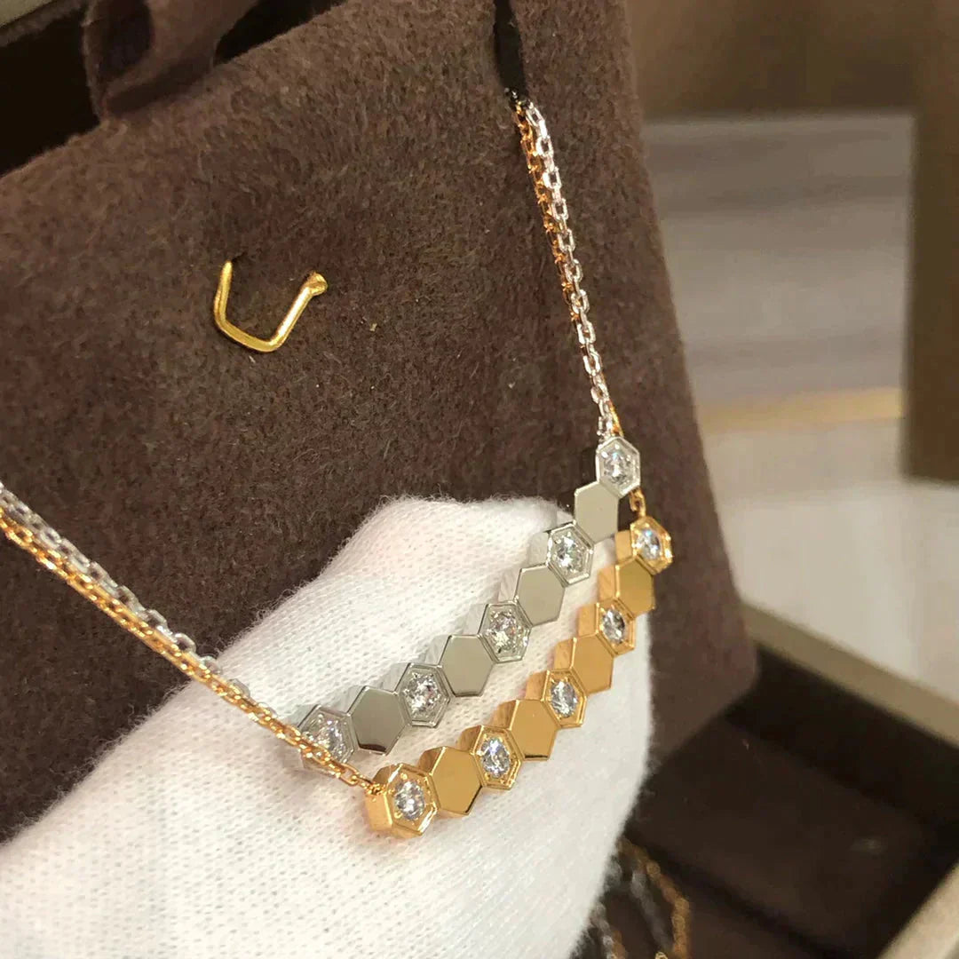 [Violet JW]BEE LOVE NECKLACE DIAMOND