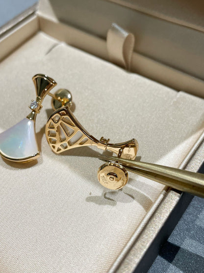 [Violet JW]DREAM MOP 1 DIAMOND EARRINGS