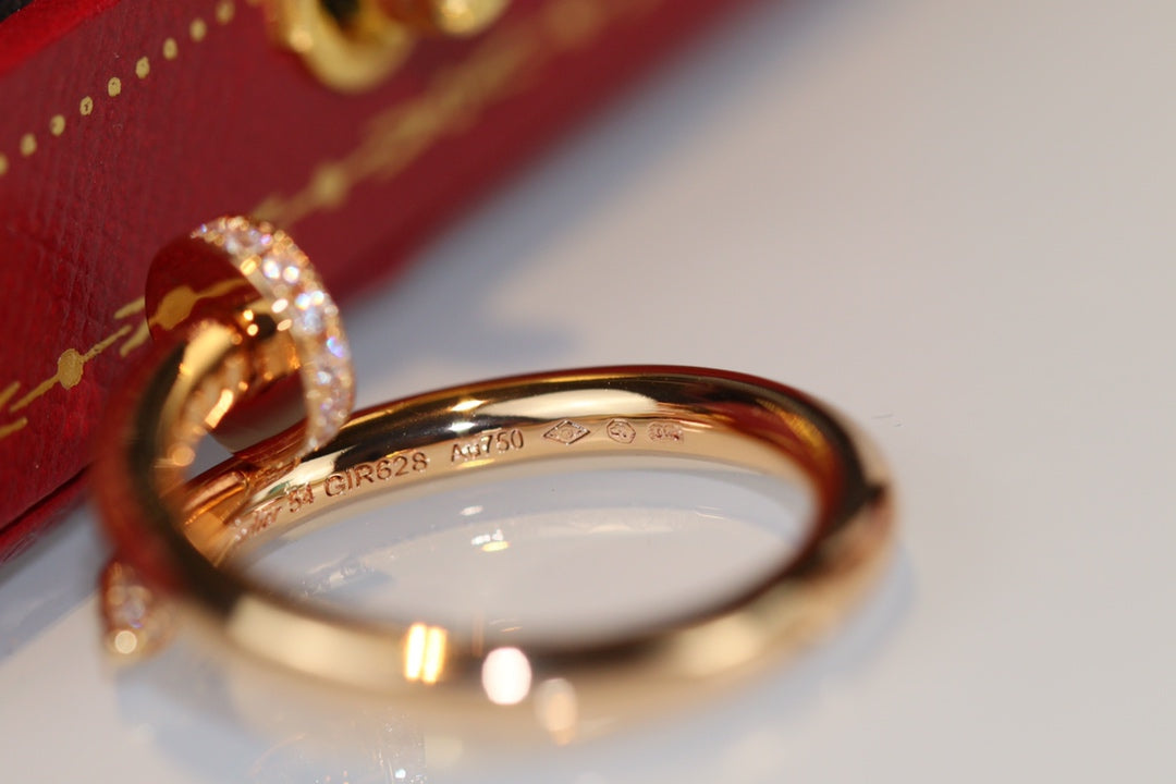 [Violet JW]JUSTE RING 2.65MM GOLD DIAMOND