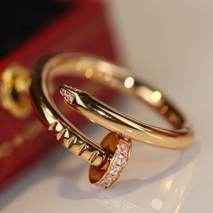[Violet JW]JUSTE RING 2.65MM GOLD DIAMOND