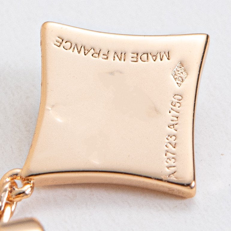 [Violet JW]STAR DIAMONDS EARRINGS GOLD