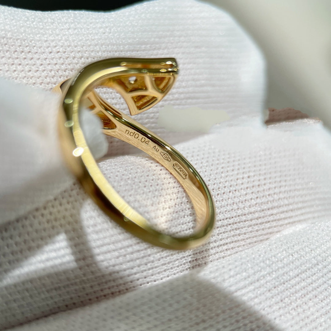 [Violet JW]DREAM RING PINK GOLD DIAMOND