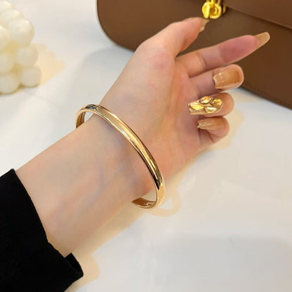 [Violet JW]PANTHERE GOLD DIAMOND OPEN BRACELET