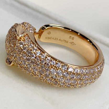 [Violet JW]PANTHERE PINK GOLD DIAMOND RING