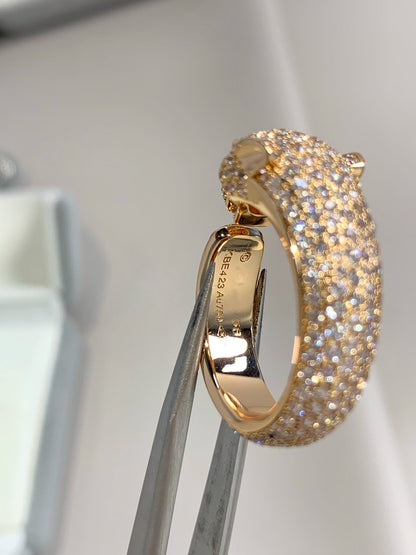 [Violet JW]PANTHERE PINK GOLD DIAMOND RING
