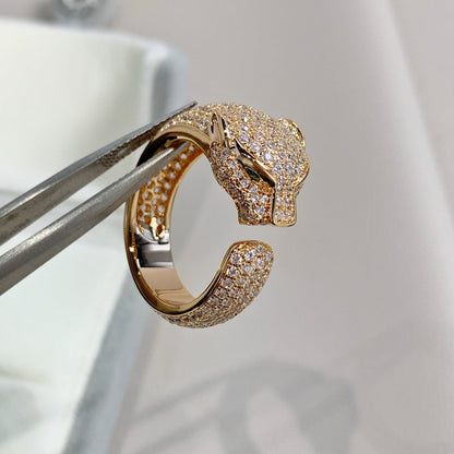 [Violet JW]PANTHERE PINK GOLD DIAMOND RING