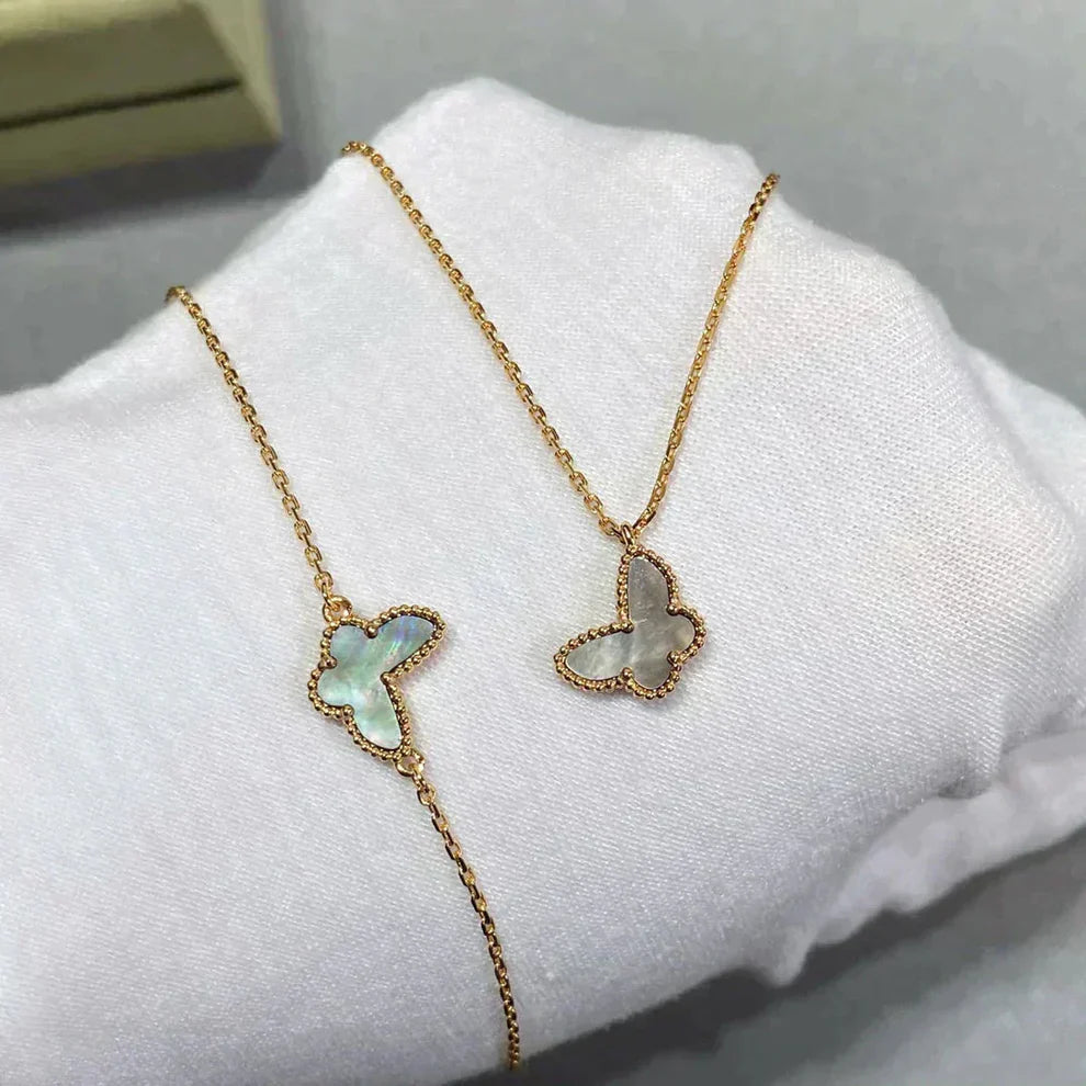 [Violet JW]BUTTERFLY GREY FRITILLARY BUTTERFLY BRACELET